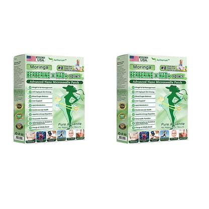 ⚡Official Store | 🍋 Aetherium™ Moringa & Berberine 10-IN-1 Advanced Nano Microneedle Patch (Once Daily, visible changes in 7 days) ✅ Obesity, Diabetes, Sleep Apnea, And Joint Issues