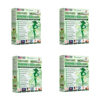 ⚡Official Store | 🍋 Aetherium™ Moringa & Berberine 10-IN-1 Advanced Nano Microneedle Patch (Once Daily, visible changes in 7 days) ✅ Obesity, Diabetes, Sleep Apnea, And Joint Issues