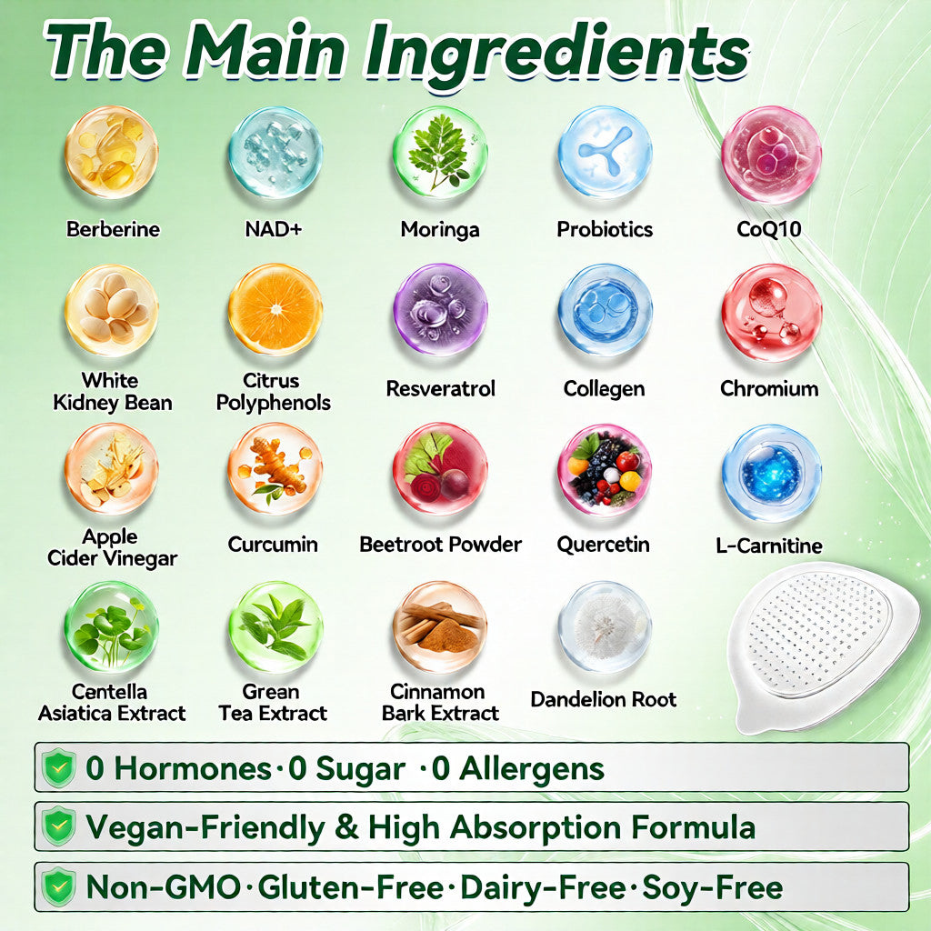 ⚡Official Store | 🍋 Aetherium™ Moringa & Berberine 10-IN-1 Advanced Nano Microneedle Patch (Once Daily, visible changes in 7 days) ✅ Obesity, Diabetes, Sleep Apnea, And Joint Issues